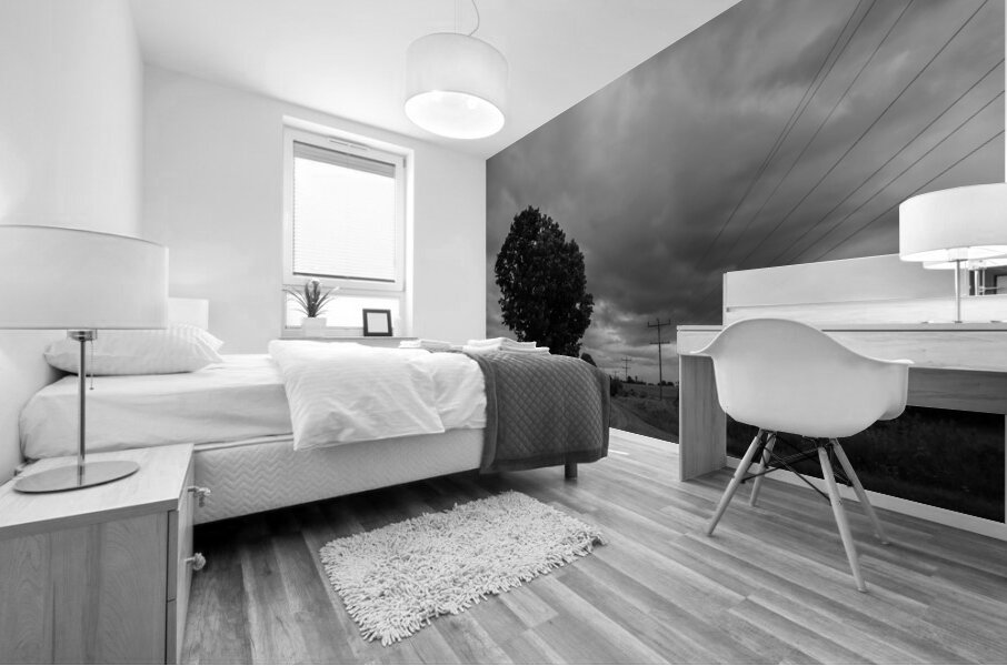 Ominous Road Mural print