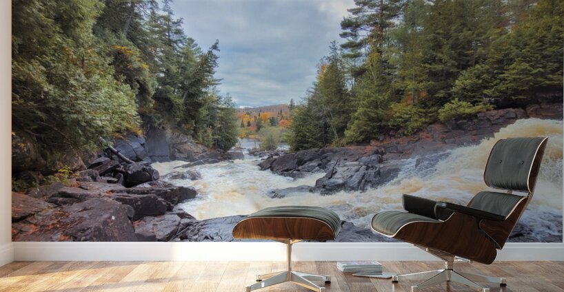 Algonquin Ragged Falls Wall Murals