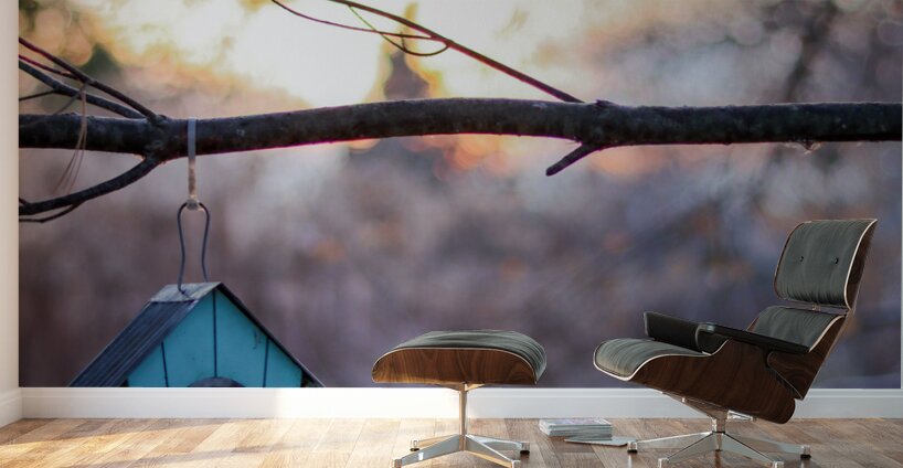 McLaughlin Bay Wildlife Reserve   birdhouse Wall Murals