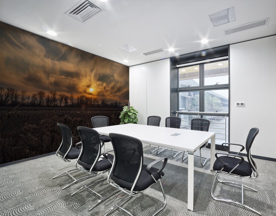 McLaughlin Bay Wildlife Reserve sunset Wall Printing