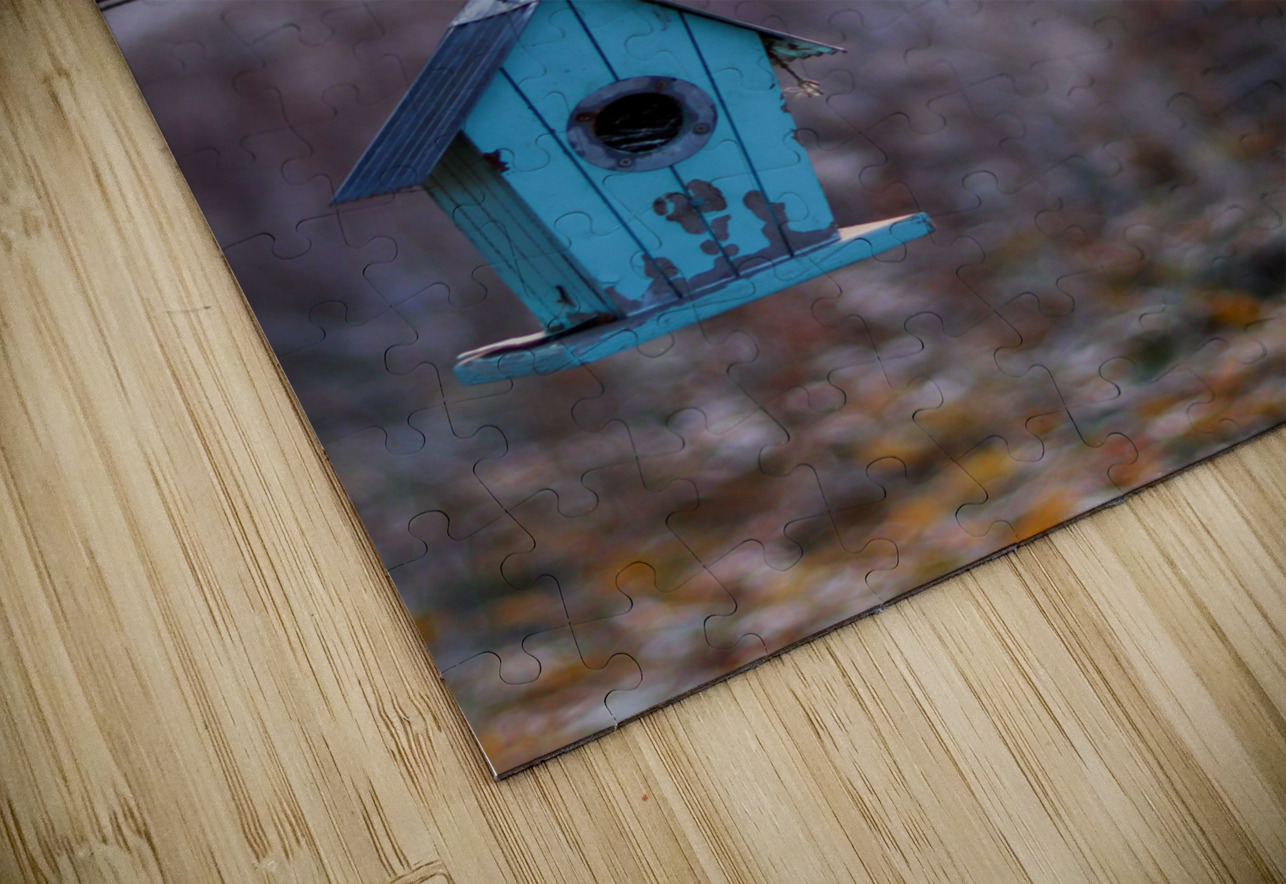 McLaughlin Bay Wildlife Reserve   birdhouse Roy Hicks Photography Puzzle